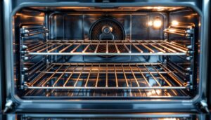 Sanfte Reinigung: Dieser Haushaltstrick beseitigt eingebrannte Flecken im Backofen