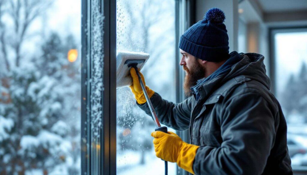 Fensterrahmen reinigen im Winter: Der Trick der Hausmeister