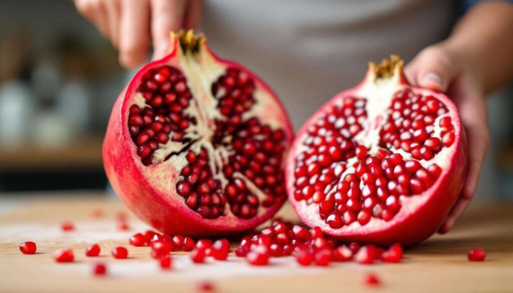 Granatapfel richtig schneiden: So nutzen Sie die Winterfrucht optimal