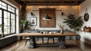 Rustikales Esszimmer mit Eleganz: 14 traumhafte Beispiele zur Inspiration