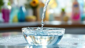Warum ein Tropfen Spülmittel im Wischwasser Streifenbildung verhindert