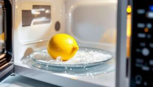 Mikrowelle reinigen: Eine Zitrone und fünf Minuten genügen – ganz ohne Schrubben