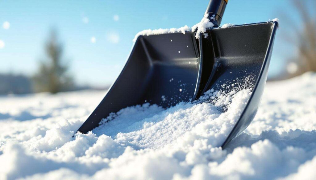 Schnee bleibt nicht mehr an der Schaufel kleben: Ein einfacher Trick
