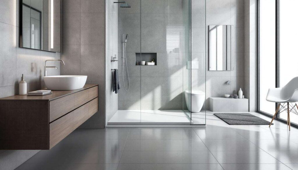Begehbare Dusche ohne Duschwanne: So vermeiden Sie Pfützen, Lecks und Ärger